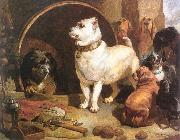 Landseer, Edwin Henry Alexander and Diogenes oil on canvas